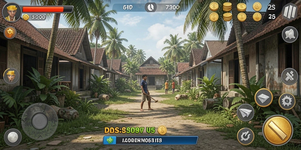 Bergabung bersama teman dalam mode multiplayer di BUMI303.