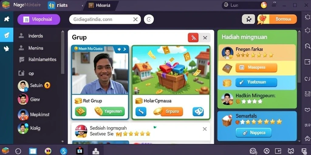 Visual efek yang memukau saat bermain.