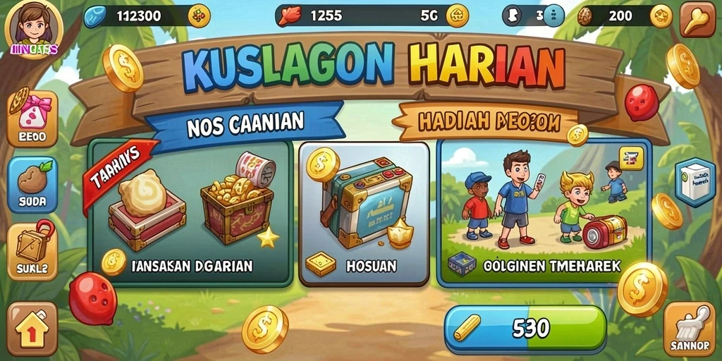 Tangkapan layar menggambarkan grafis permainan yang mengesankan.
