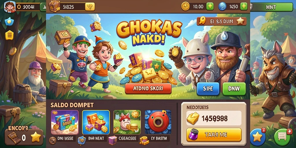 Grafis yang menarik dan penuh warna.