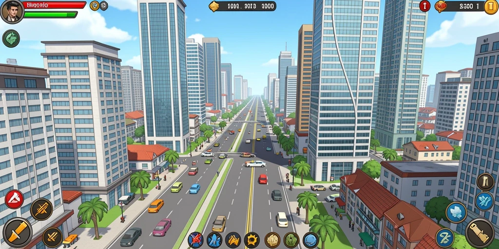 Mode permainan multiplayer yang seru.