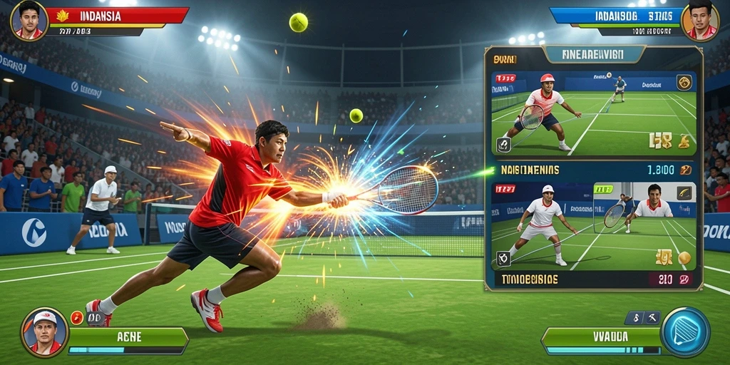Gameplay yang seru dengan berbagai tantangan menarik.