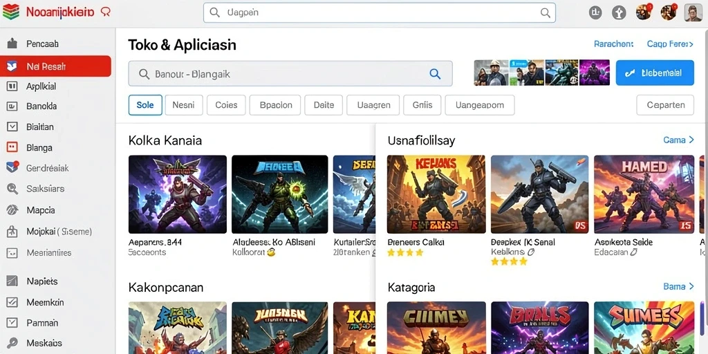 Petualangan seru di setiap level.